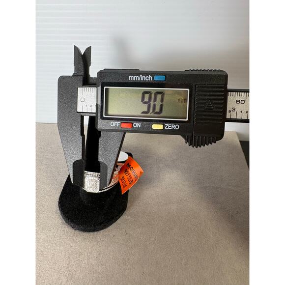 Brilliant Men's Moissanite Ring - 3CTW Sterling Silver - Picture 5 of 7